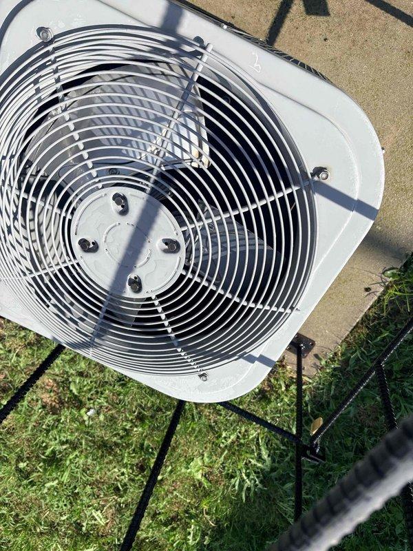 Completed comprehensive A/C tune-up on residential split system. Performed full inspection of outdoor condenser unit including fan motor operation, refrigerant pressures, electrical connections, and capacitor testing. Inspected indoor air handler, verified control board functionality, checked all wiring connections, and confirmed proper airflow through evaporator coil. All components found operating within manufacturer specifications with no deficiencies noted. System running efficiently and ready for cooling season.