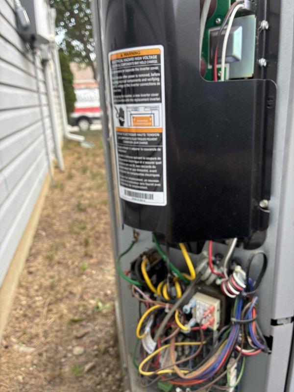 Completed routine cooling maintenance on HVAC system as part of multi-year service agreement. Performed comprehensive inspection of indoor air handler unit, verifying supply air temperature at 52.1°F which indicates proper system cooling performance. Inspected outdoor condensing unit including electrical connections, contactor, and control board, confirming all wiring terminations are secure and components are functioning within normal parameters.
