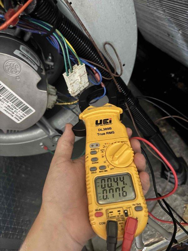 Completed scheduled cooling maintenance on geothermal HVAC system. Performed comprehensive inspection of electrical control board, wiring connections, and compressor components within equipment compartment. Utilized digital multimeter to verify electrical readings and system performance, confirming all parameters within manufacturer specifications.