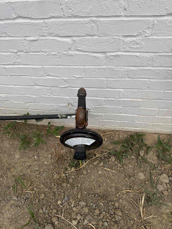 Accessed crawlspace and opened gas supply valve at manifold to restore gas flow to both fireplace and furnace systems. Cycled furnace into heating mode and verified proper ignition sequence, burner operation, and control board functionality with all LED indicators displaying normal status. Confirmed system operating safely with no gas leaks detected at exterior meter regulator or interior connections.
