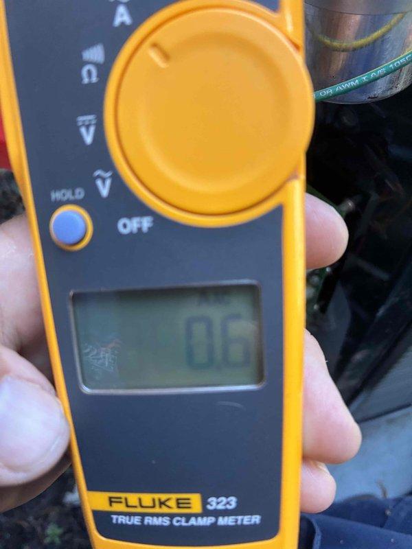 Completed scheduled cooling maintenance on residential HVAC system. Performed comprehensive electrical diagnostics using Fluke 323 True RMS clamp meter to verify proper amperage draw and system performance. All electrical readings within manufacturer specifications. System operating efficiently with no issues identified. Technician noted in account that additional system on property should be added to maintenance plan upon renewal.