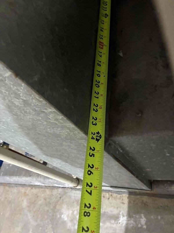 Conducted comprehensive evaluation of 1989 HVAC system following previous contractor's assessment that blower motor required replacement but was no longer manufactured due to equipment age. Performed thorough inspection of existing furnace and air handler components, documented critical measurements of cabinet dimensions and ductwork connections, and assessed overall system condition. Provided complete system replacement estimate as original equipment had exceeded serviceable lifespan and replacement parts were obsolete.