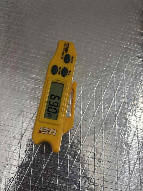 Completed scheduled cooling maintenance on residential air conditioning system. Performed comprehensive inspection of control board assembly and low-voltage wiring connections, verifying all circuit board components and wire terminations were secure and functioning properly. Recorded supply air temperature at 83°F and confirmed system operating within normal parameters with all safety controls operational.