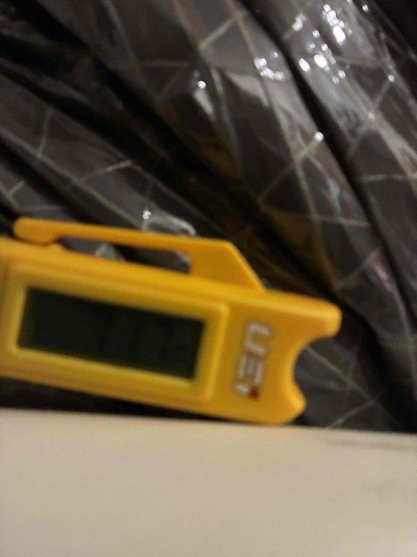 Responded to no-cooling complaint on upstairs HVAC unit unable to reach thermostat setpoint of 68°F. Performed diagnostic evaluation of system components and measured operating parameters using digital testing equipment. Assessed refrigerant levels and system performance to determine cause of inadequate cooling capacity.