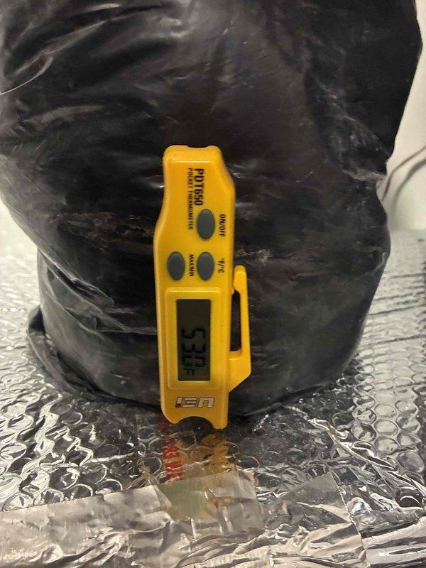 Responded to no-cooling complaint on upstairs HVAC unit unable to reach thermostat setpoint of 68°F. Performed diagnostic evaluation of system components and measured operating parameters using digital testing equipment. Assessed refrigerant levels and system performance to determine cause of inadequate cooling capacity.