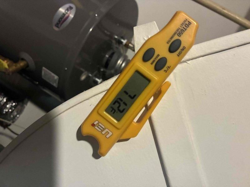 Completed scheduled cooling maintenance on HVAC system for 2026 season. Performed standard diagnostic checks including amperage draw measurements using clamp meter, which showed normal operating current at 0.6 AAC, and recorded temperature readings of 52.1°F using digital thermometer at evaporator coil. All system components inspected and found operating within manufacturer specifications.