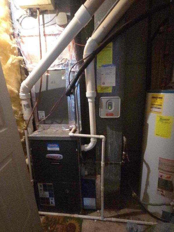 Conducted comprehensive site evaluation for dual-zone HVAC system replacement estimate. Assessed existing outdoor condenser units and indoor equipment, including basement-mounted furnace and associated ductwork. Upstairs system confirmed non-operational during inspection. Evaluated property for geothermal system feasibility versus conventional replacement options, documenting equipment locations, existing infrastructure, and site conditions. Provided customer with multiple replacement scenarios comparing geothermal heat pump installation against traditional split system options to determine most cost-efficient long-term solution for two-system residential application.