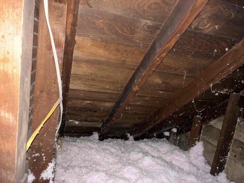 Conducted on-site evaluation for high velocity HVAC system replacement, specifically assessing feasibility for Unico or SpacePak installation in residential property with existing attic access. Inspected attic space and confirmed adequate structural access, existing insulation conditions, and available routing pathways for compact ductwork installation. Documented interior living spaces and attic infrastructure to develop comprehensive replacement estimate for high velocity system designed to provide central air conditioning without major renovations to existing home layout.