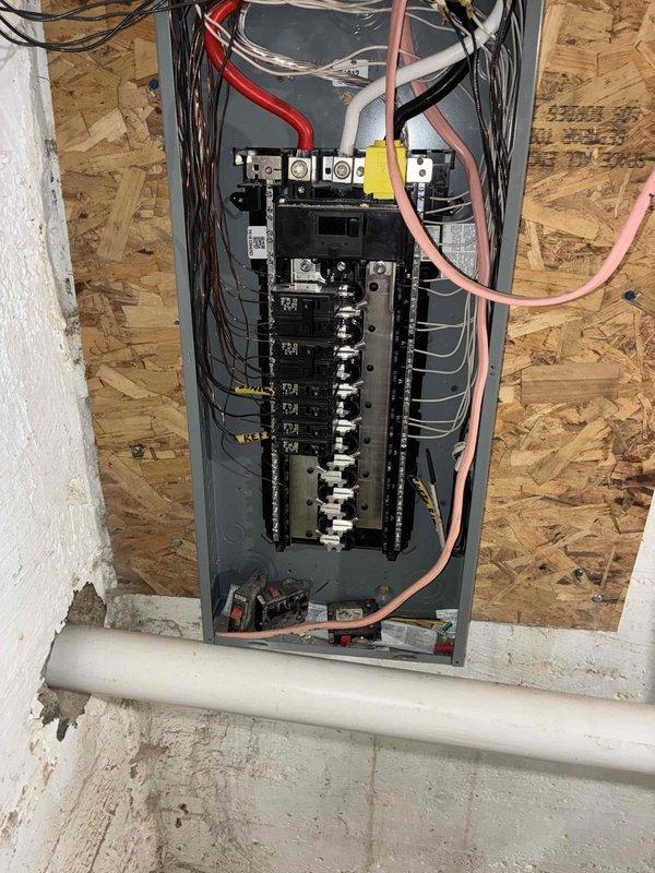 Conducted on-site assessment for complete HVAC system installation in new duplex construction requiring dual heating and cooling systems. Evaluated electrical panel capacity and rough-in requirements, measured clearances and installation spaces for equipment placement, and documented existing infrastructure including concrete pad locations and electrical service availability. Provided comprehensive estimate including two 80% efficiency gas furnaces, two air conditioning condensing units with matching evaporator coils, complete ductwork design and installation for both units, two programmable thermostats, concrete equipment pads, security cages for exterior condensers, all necessary supply and return registers, grilles, refrigerant linesets, electrical whips, and permit acquisition for code compliance.