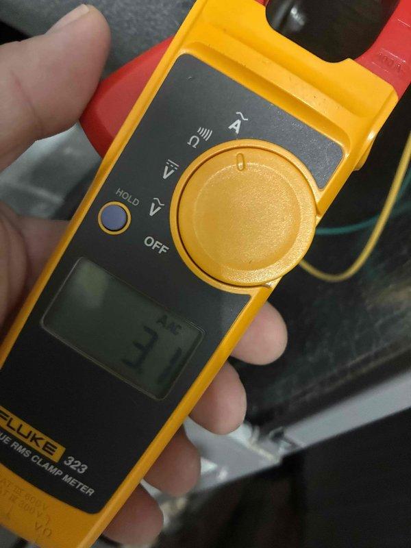 Performed comprehensive HVAC maintenance and system evaluation in response to reported insufficient airflow to upper level. Conducted electrical diagnostics using clamp meter to verify amperage draw on system components, confirming proper electrical operation with readings within manufacturer specifications. Completed full tune-up service including inspection of airflow distribution, ductwork assessment, and system performance testing to address cooling delivery concerns.
