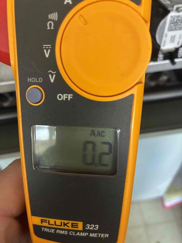 Performed scheduled seasonal heating maintenance on the heating system, with electrical diagnostics conducted using a True RMS digital multimeter and clamp meter. Resistance was verified at 53.3 Ω to confirm component continuity, and AC amperage draw was measured at the clamp meter to evaluate motor and circuit operation, with readings recorded for baseline comparison. The humidifier and mini-split were included in the winter service scope, and all tested components were found to be within normal operating parameters.