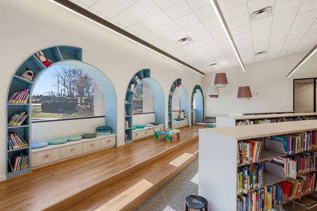 Caliber 1 Construction recently completed a 10,510 sq. ft. renovation for the City of Cedartown, Georgia, transforming this one-story public library into a refreshed community space. Highlights include a whimsical indoor children’s castle, custom arched bookcases, updated HVAC, plumbing, and electrical systems, plus a brand-new ADA-compliant entrance and sidewalk. We’re proud to support municipal projects that inspire learning and community growth!

