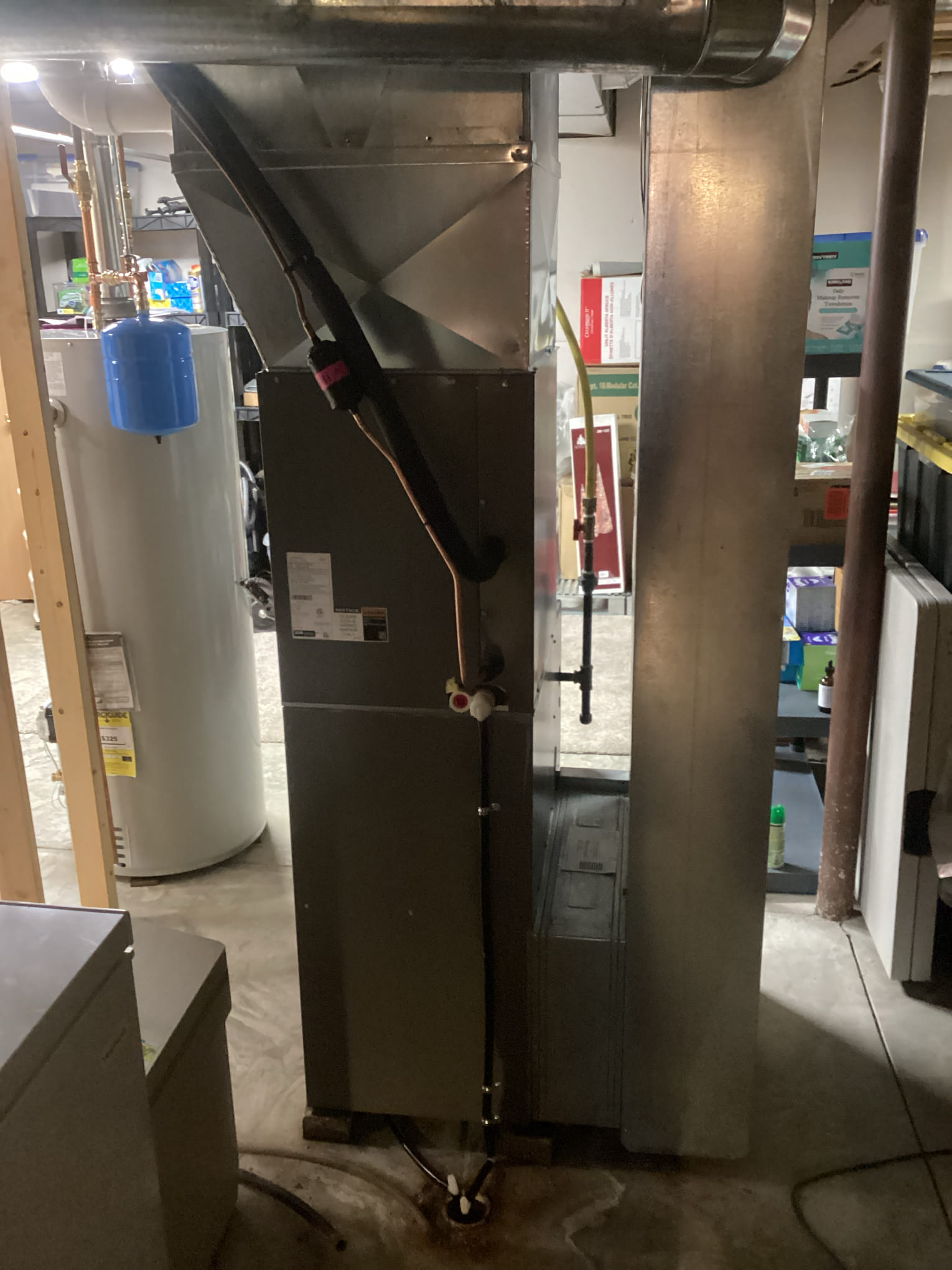 Install furnace and ac