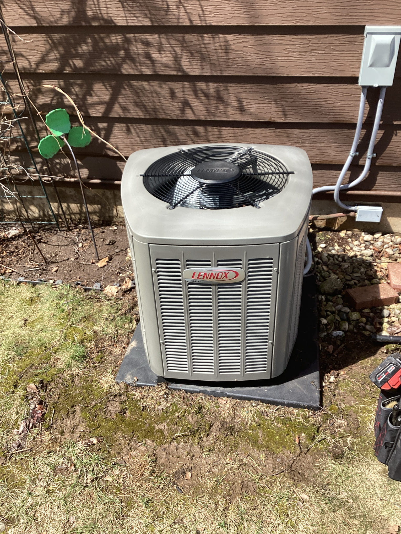 Ac tune up. Deep cleaned outdoor coil. Very dirty. Contractor pitted and will fail inevitably. Replaced under warranty. All other components check out ok. Charge is good. Cycled unit on/off. System is happy. Customer would like a quote on replacing broken hose bib and main shut off valve.
