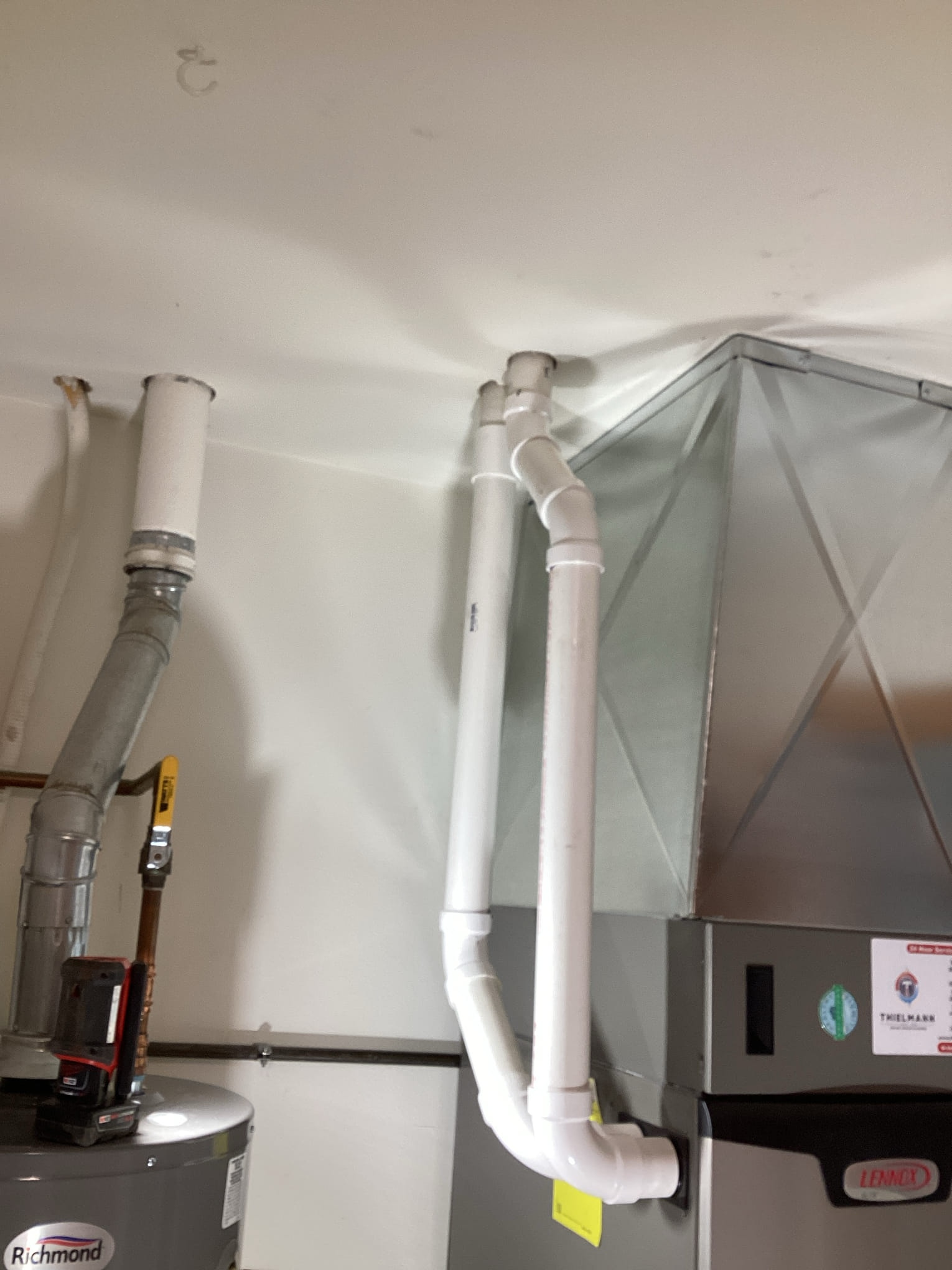 Downflow furnace ac filter cabinet 