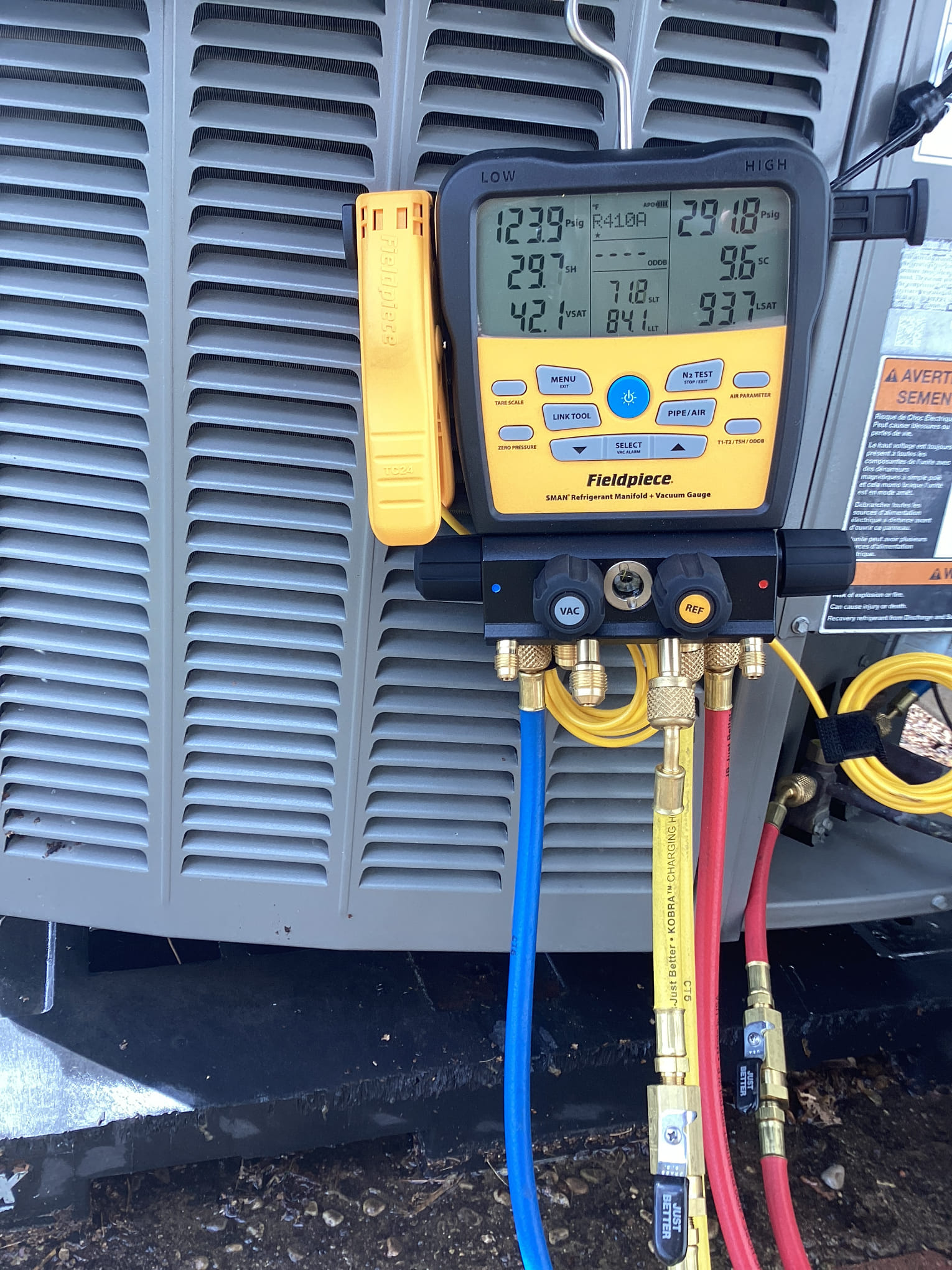  Ac tune up. Checked filter ok.Deep cleaned outdoor unit. Checked charge with jacket. Good. Capacitor is good. Contactor contacts are pitted and will fail eventually. Customer decided to replace today. Replaced contactor. Cycled system on/off. Unit is running properly at this time. Thank you! Eric W.