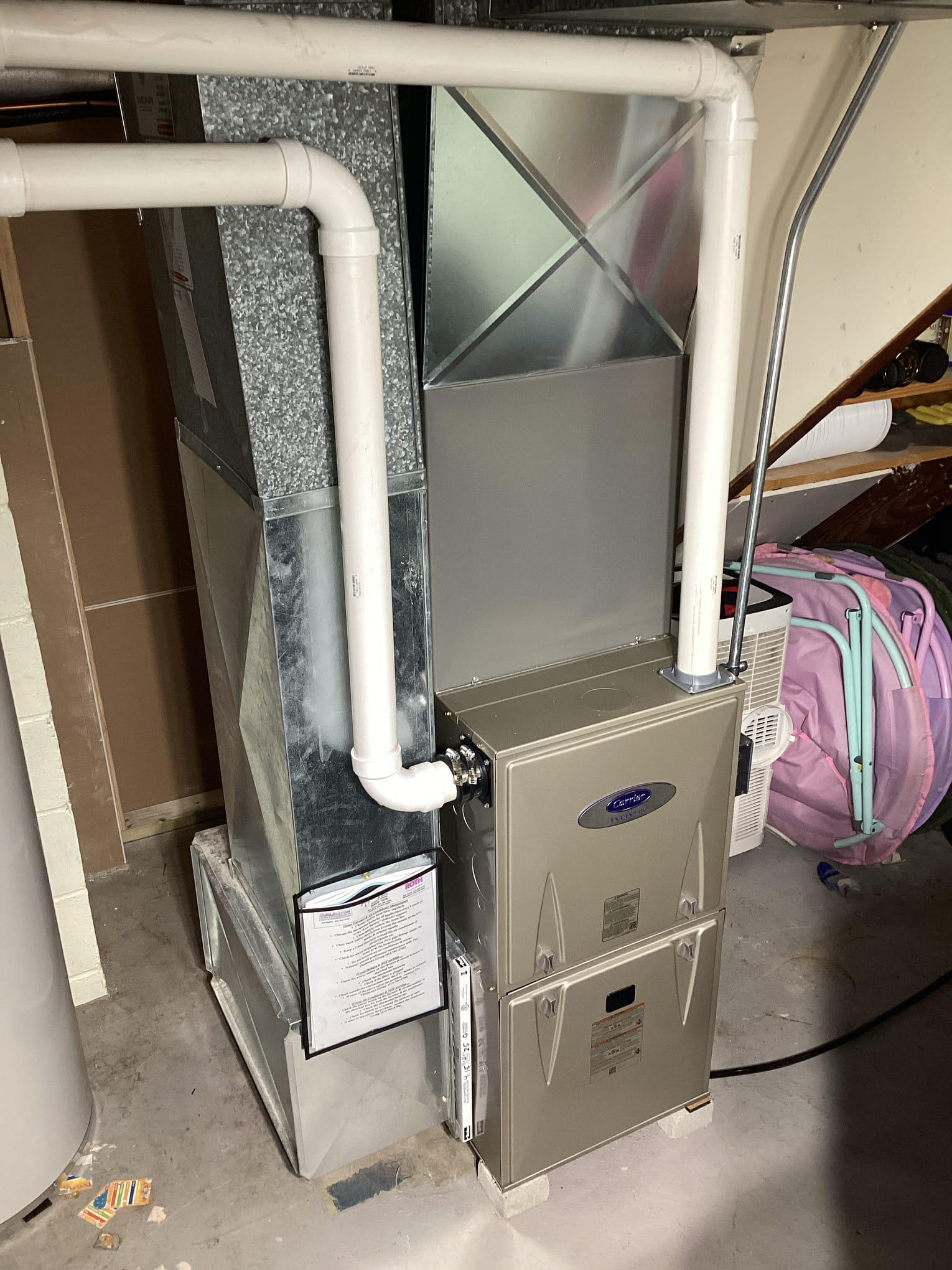Full system install (180 flip) & water heater install