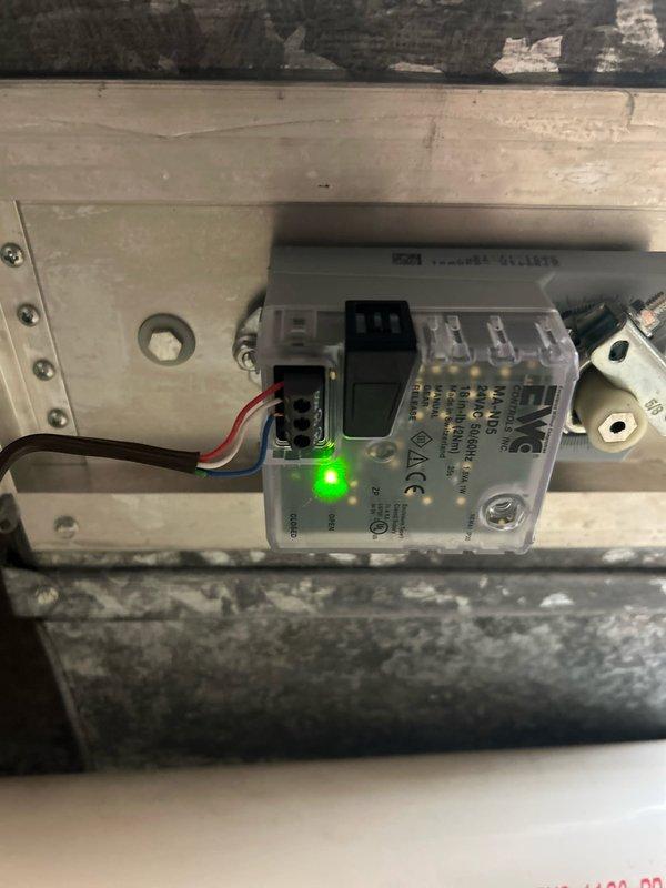 Inspected customer's existing Honeywell thermostat system to assess compatibility for smart thermostat upgrade. Evaluated current zone control module with functioning LED indicator and reviewed wiring configuration. Provided consultation on options for upgrading the zoning system as requested.