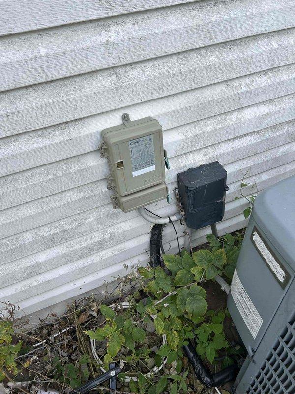 Responded to service call for AC/furnace system that was tripping fuses. Diagnosed two separate electrical issues: incorrectly wired low voltage connection at the saver switch box which was corrected, and severe arcing in the fuse box which presents a safety hazard. Informed landlord that the electrical arcing issue requires professional repair before system can be safely operated.