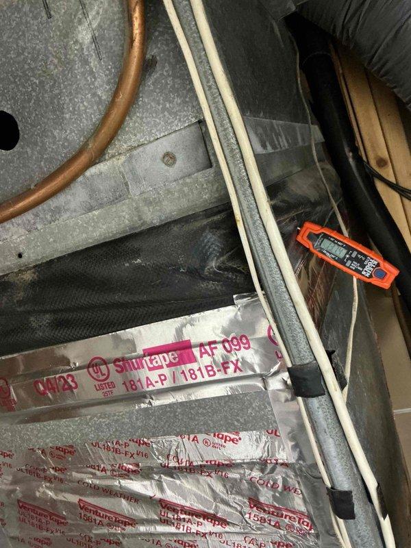 Performed annual maintenance tune-up on 8-year-old Payne furnace. Cleaned dirty flame sensor and identified uncapped gas line from previous appliance removal posing safety hazard. All other components in good working order including igniter, heat exchanger, combustion, gas pressure and temperature rise. Scheduled return visit to replace flame sensor and cap gas line.