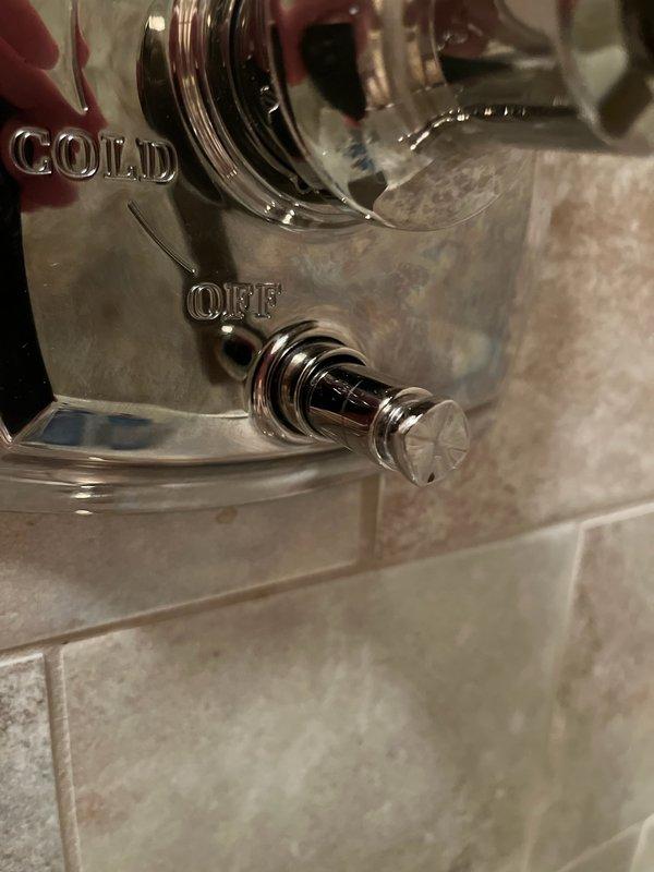 Diagnosed and replaced failed Kohler shower diverter mechanism that was stuck between tub and shower positions. Installed new cartridge to restore proper functionality and added customer-requested handheld showerhead to complete the service.