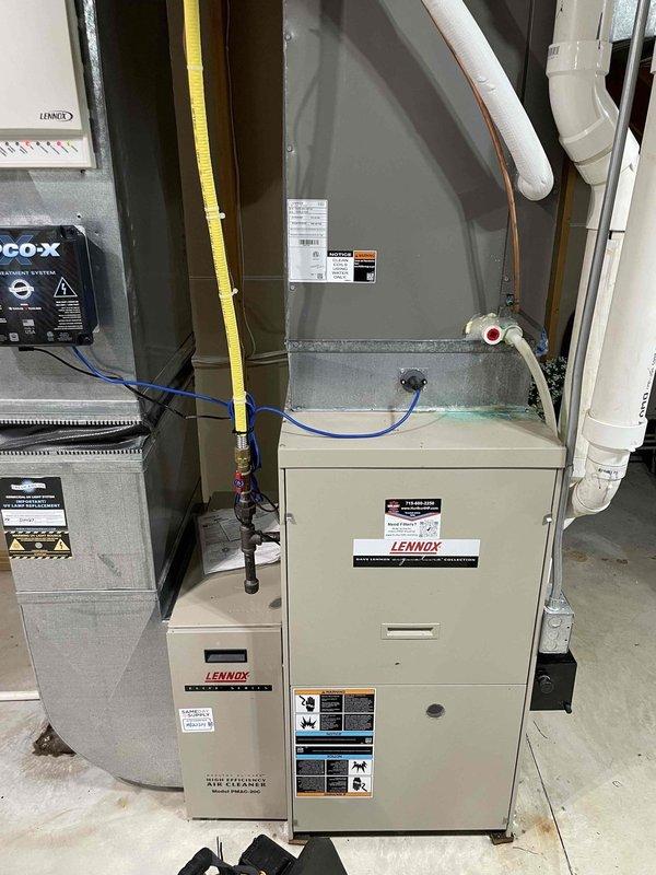 Conducted routine preventive maintenance on a 20-year-old Lennox furnace and electric boiler system per agreement. Completed comprehensive inspection and operational testing of both units, including verification of ventilation systems, gas line connections, and electrical components. All equipment found to be functioning properly with no issues identified despite the furnace's age.