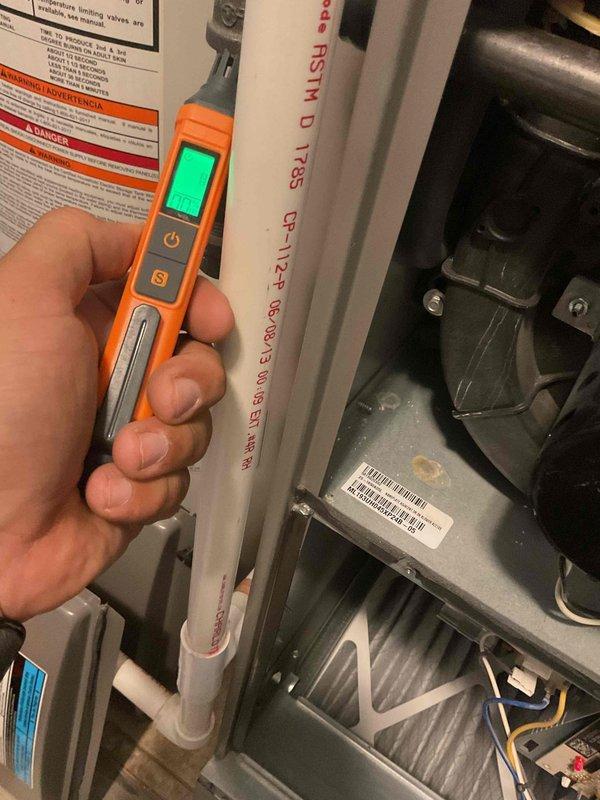 Performed routine furnace tune-up on 12-year-old unit. Identified dirty filter and replaced it. Conducted diagnostic testing with digital meter on the furnace components and Honeywell control system to verify proper operation.
