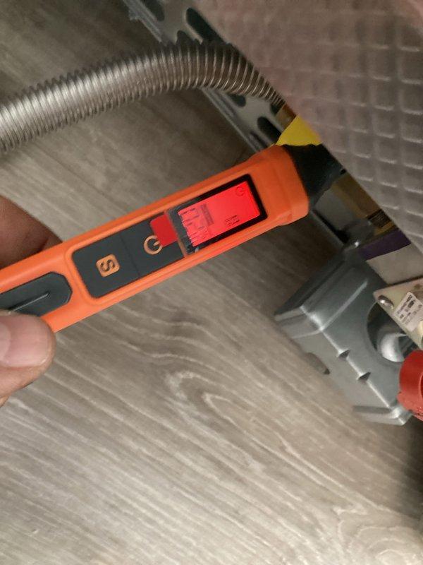 Successfully resolved gas leak at range connection by replacing the faulty connector. Pressure tested the entire system with diagnostic equipment to verify proper operation and ensure no further leaks were present. System now operating normally with safe gas pressure readings.