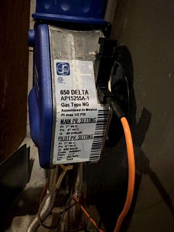 Responded to no hot water call for a 14-year-old Richmond natural gas water heater. Diagnostic revealed failed gas valve and leaking temperature and pressure relief valve. Due to unit age, recommended full replacement rather than repair. Customer approved installation of new 40-gallon atmospheric water heater, scheduled for Saturday afternoon.