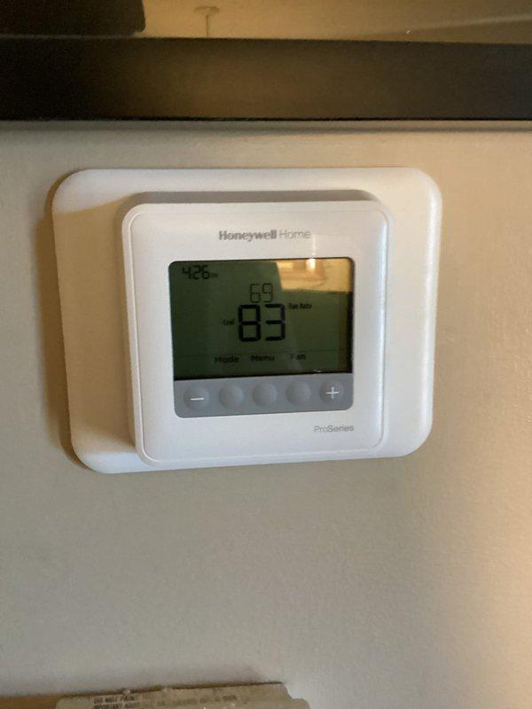 Responded to no-cooling complaint following Diego's initial diagnosis. Found unit would operate when manually jumped but not via thermostat. Determined Honeywell thermostat was faulty (missing delay function). Replaced and rewired thermostat, which resolved the issue, restoring proper system operation.
