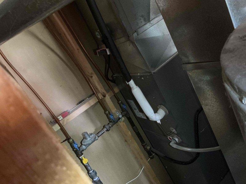 Responded to service call for a Lennox A/C unit showing error code 411 (low pressure switch). Diagnosed intermittent evaporator coil freezing caused by restricted airflow due to clogged filter. Replaced filter and verified proper refrigerant levels, resolving the issue. Unit now operating normally with no error codes.