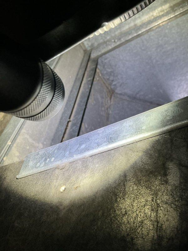 Performed annual maintenance tune-up on 11-year-old Bryant high efficiency furnace, cleaning the flame sensor to address operational concerns. Identified buildup in ductwork system requiring attention and recommended duct cleaning and dryer vent cleaning services to improve system efficiency and air quality.