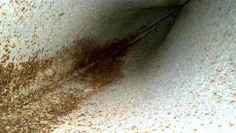 Responded to a no-heat call for a 25-year-old Lennox G50 LP furnace. Diagnosed plugged burners and significant rust on the heat exchanger, particularly around eyelets. Critical issue identified: large hole in ventilation system that requires immediate replacement. Documented issues with photographs including corrosion damage. Service advisor scheduled to provide estimate for replacement furnace.