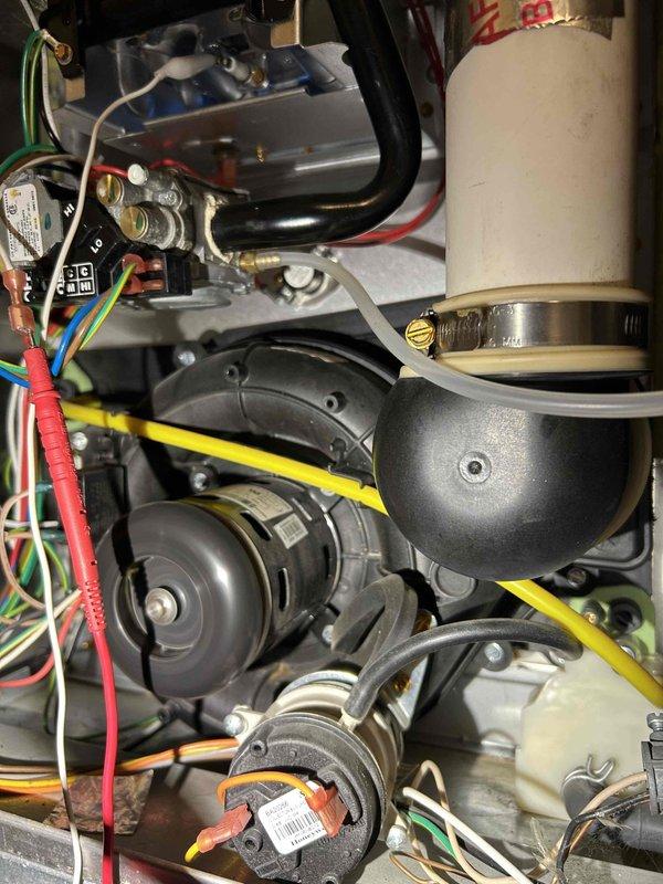 Performed routine tune-up service on customer's furnace, including comprehensive inspection of all major components. Verified proper operation of gas pressure, inducer motor, and blower motor assembly. Replaced furnace air filter and confirmed entire heating system is functioning correctly with no operational issues identified at this time.