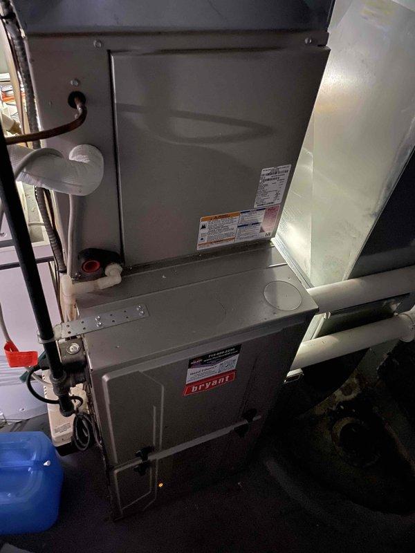 Completed annual maintenance service on Bryant furnace system as part of bi-annual agreement. Performed comprehensive furnace PM with thorough inspection of all components. No issues or concerns identified during service; system is functioning properly and in good condition.