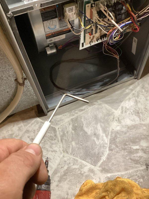 Performed comprehensive furnace tune-up including inspection of heat exchanger with camera, checking of burners, blower, inducer, and all safety switches. Examined circuit board connections and wiring integrity. System tested through complete cycle with verification of proper gas pressure, combustion air, and venting. All components functioning normally with no issues identified.