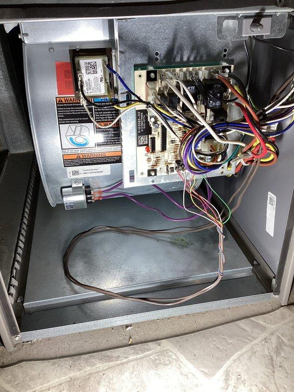 Performed comprehensive furnace tune-up including inspection of heat exchanger with camera, checking of burners, blower, inducer, and all safety switches. Examined circuit board connections and wiring integrity. System tested through complete cycle with verification of proper gas pressure, combustion air, and venting. All components functioning normally with no issues identified.