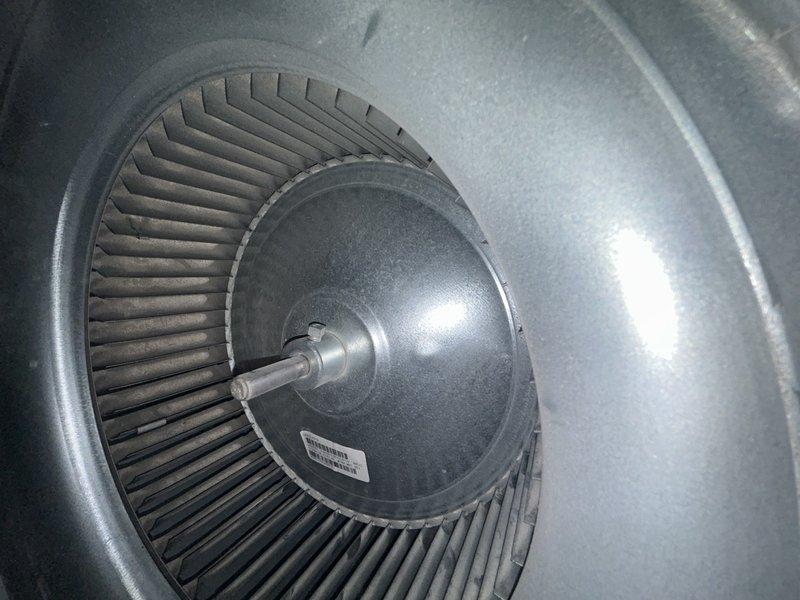 Performed seasonal furnace tune-up on furnace of unknown age. Tested operational functionality including gas pressure on both stages and temperature rise (measured at 99.6°). Completed routine maintenance including replacement of air filter and cleaning of components. Inspected blower wheel and electrical connections. System is functioning properly with all parameters within normal operating ranges.