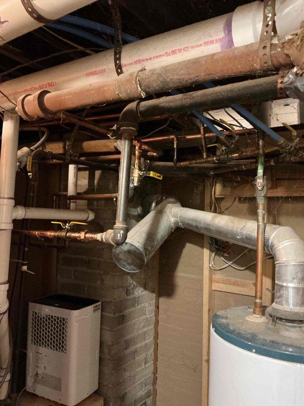 Conducted service call to assess non-operational 16-year-old boiler system experiencing pressure retention issues. Customer reported that pressure relief valve opened prematurely and won't maintain proper pressure following radiator removal work. Unable to perform complete inspection due to system's inability to hold pressure. Provided customer with replacement options for the pressure relief valve, but customer elected to attempt the repair independently.