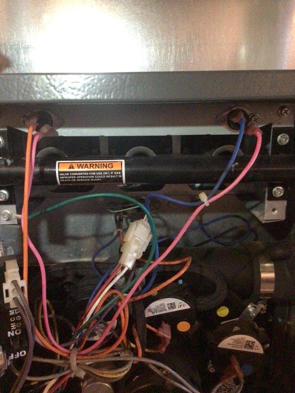 Diagnosed furnace no-heat issue caused by malfunctioning burners. Performed temporary cleaning and manually assisted ignition to restore heating function. Ordered replacement burner assembly as existing components were not reliably self-igniting.