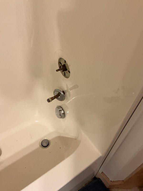 Responded to service request for shower fixture installation. Customer had purchased incorrect shower trim components. Installed new shower cartridge, identified proper trim requirements, and provided customer guidance on proper parts needed. Customer will attempt self-installation with option to request follow-up service if needed.
