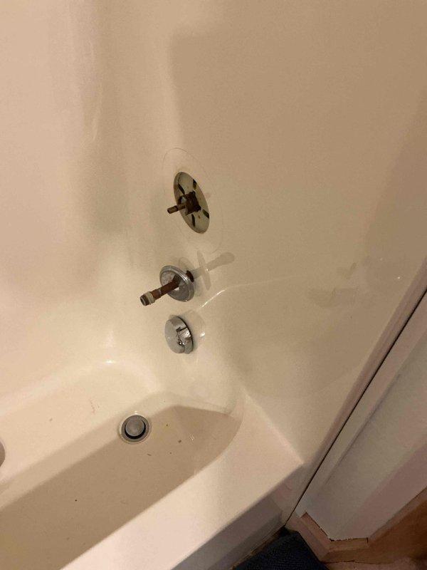 Responded to service request for shower fixture installation. Customer had purchased incorrect shower trim components. Installed new shower cartridge, identified proper trim requirements, and provided customer guidance on proper parts needed. Customer will attempt self-installation with option to request follow-up service if needed.