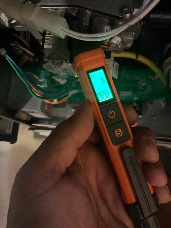 Performed scheduled maintenance tune-up on two Carrier furnaces (approximately 3 years old) while noting third furnace was not in service per customer's information. Conducted diagnostic testing using electronic measurement tools to verify system parameters and inspected heat exchanger components. Cleaned and evaluated coil surfaces to ensure proper heat transfer efficiency.