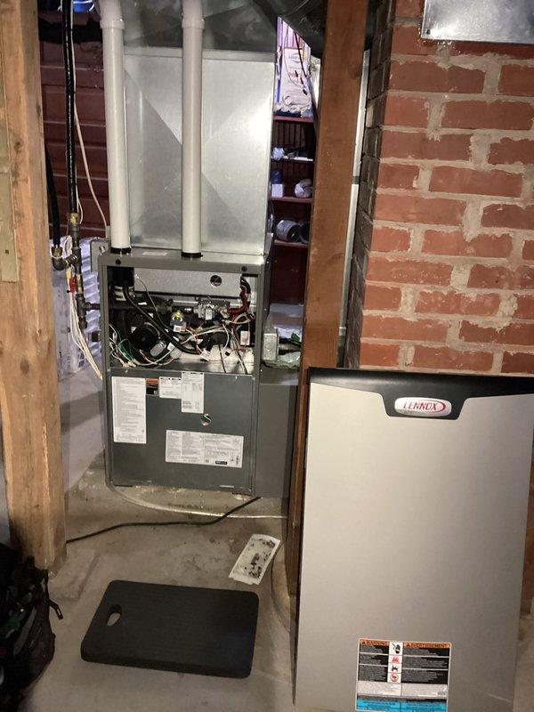 Performed annual fall tune-up on residential HVAC system under Reward membership agreement. Conducted comprehensive service check on Lennox furnace, dehumidifier, humidifier, and multiple mini-split units located in garage and back room. All systems verified to be in proper working order with no issues identified. Performed annual fall tune-up on residential HVAC system under Reward membership agreement. Conducted comprehensive service check on Lennox furnace, dehumidifier, humidifier, and multiple mini-split units located in garage and back room. All systems verified to be in proper working order with no issues identified.