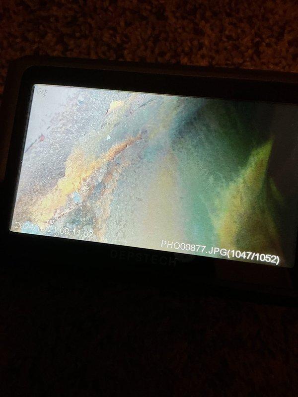 Responded to no-heat call for 27-year-old Intertherm furnace displaying 3 flash code (pressure switch closed). System fired up upon arrival but showed weak flame sense code. Inspection camera revealed significant heat exchanger deterioration with visible corrosion. Replaced pressure switch and ignition assembly to restore proper operation.