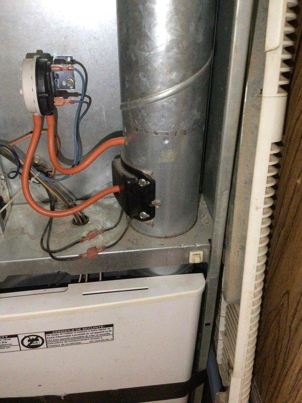 Responded to no-heat call for 20-year-old system with combustion error indication (green flashing light). Diagnostic testing revealed inducer motor locked up, preventing proper furnace ignition. Attempted to free the seized inducer motor but was unsuccessful. Created estimate for inducer replacement and scheduled follow-up appointment for complete furnace replacement due to system age and condition. Responded to no-heat call for 20-year-old system with combustion error indication (green flashing light). Diagnostic testing revealed inducer motor locked up, preventing proper furnace ignition. Attempted to free the seized inducer motor but was unsuccessful. Created estimate for inducer replacement and scheduled follow-up appointment for complete furnace replacement due to system age and condition.