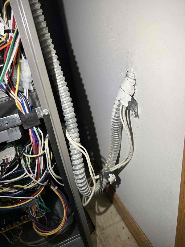 Performed annual maintenance on furnace of unknown age. Service included checking carbon monoxide readings, gas pressure, drainage line, and control board functionality. Cleaned dust/debris around unit and verified proper system operation. Recommended replacing air filter every 3-6 months based on accumulation of dirt.