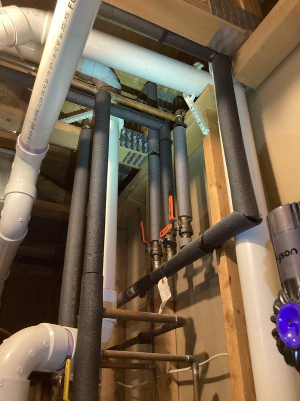 Completed service call for follow-up estimate on potential water heater replacement and recirculation system installation. Inspected current 12-year-old water heater, which is functioning but approaching end of typical service life. Provided updated quotes for 75-gallon tank with mixing valve and recirculation pump options to address customer's long hot water delay issues (60ft distance between water heater and kitchen). Customer will review options and contact us when ready to proceed.