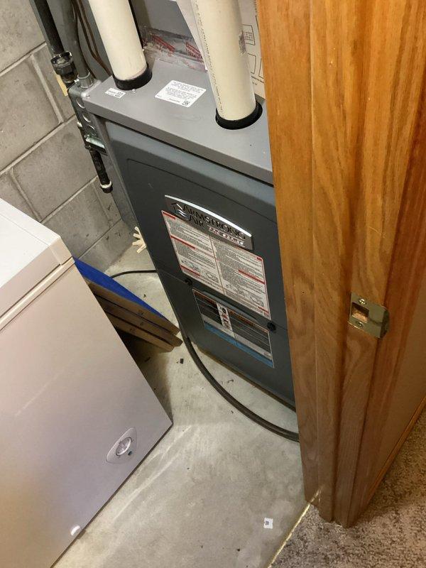 Replaced and programmed control board on customer's furnace. Circuit board was successfully installed and programmed according to manufacturer specifications. The unit is now functioning properly with all connections secured to the correct terminals on the new board.