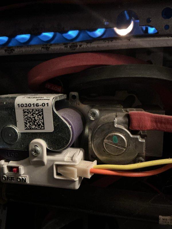 Responded to no-heat call for 15-year-old furnace experiencing cold air output. Performed diagnostic inspection revealing plugged burners and heat exchanger. Successfully completed burner replacement and cleaned heat exchanger, returning system to proper operation with normal blue flame pattern confirmed during post-service verification.